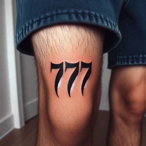 40 Sensational 777 Tattoo Ideas With Heartfelt Meanings To .